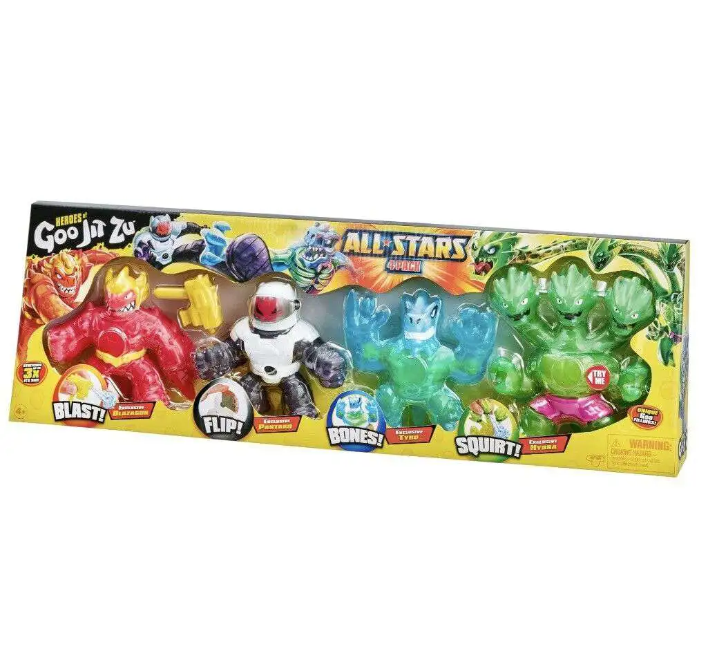 Heroes Of Goo Jit Zu All Stars Blazagon, Pantaro, Tyro, 44% OFF