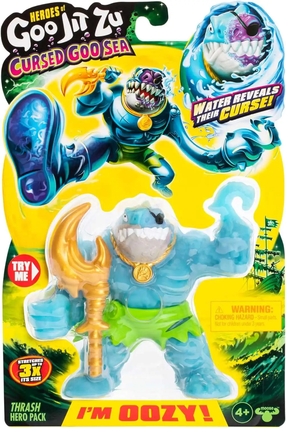 HEROES OF GOO JIT ZU CURSED GOO SEA RARE ROCKJAW, 59% OFF