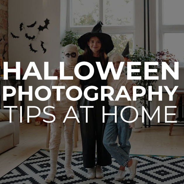 Halloween photography tips at home