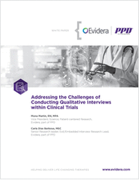 Addressing the Challenges of Conducting Qualitative Interviews within Clinical Trials