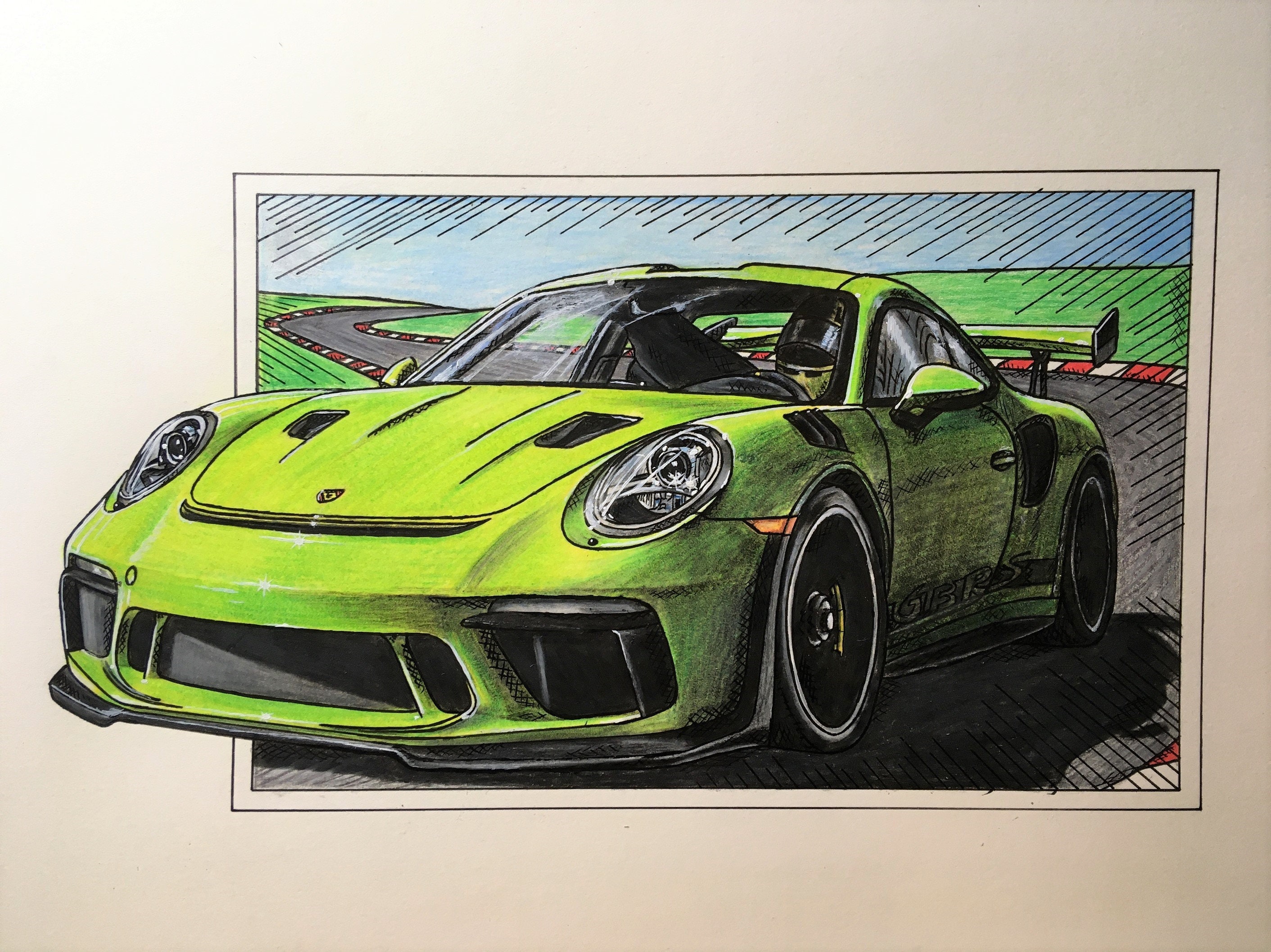 Agregar más de 75 dibujo porsche 911 - vietkidsiq.edu.vn