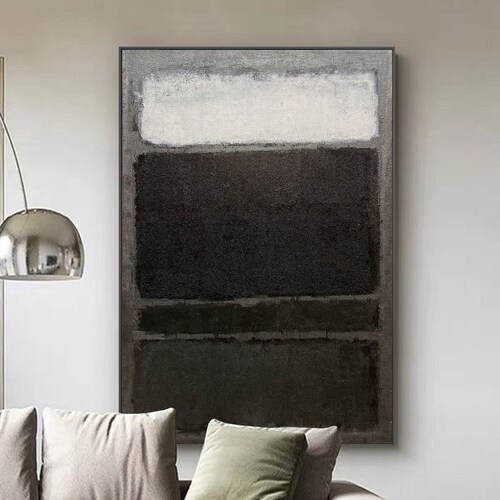 Black Abstract Art Black and White Wall Art Black and White - Etsy