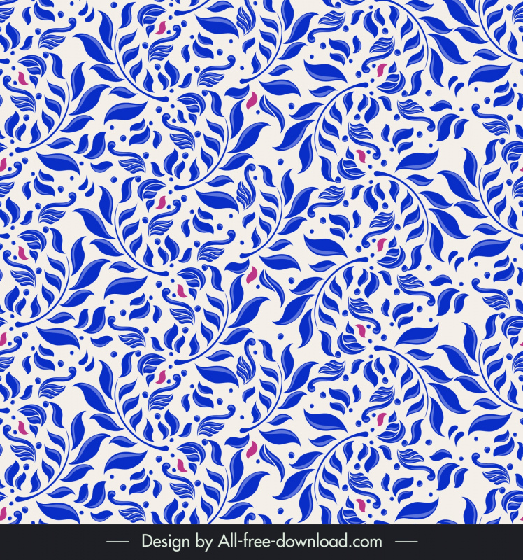 talavera pattern template messy leaves shapes 