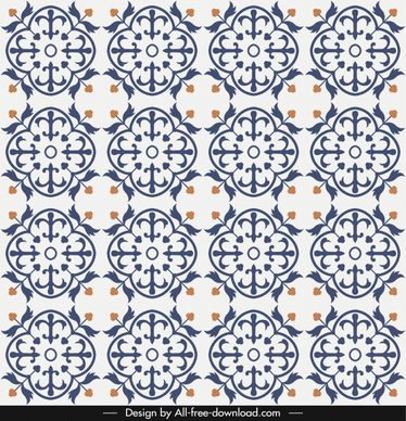 pattern template classical repeating symmetrical decor