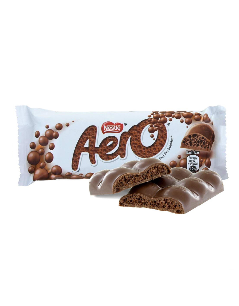 CANDY NESTLE AERO MILK CHOCOLATE BAR (36g) - CANDY