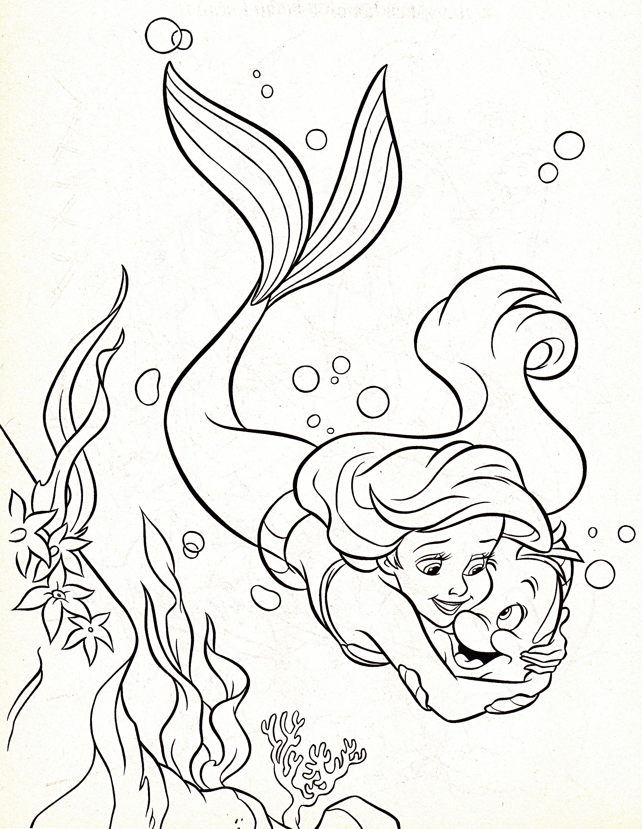 Coloring Pages Of Ariel Coloring Pages