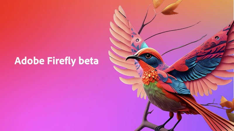 Adobe Firefly AI-Bildgenerator.