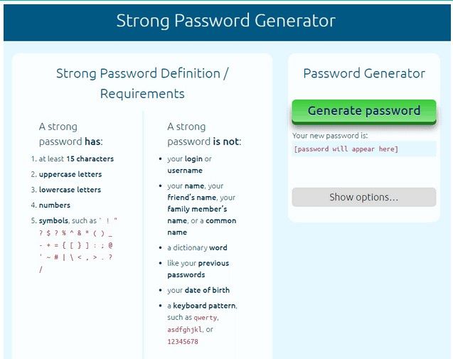 WLAN Codegenerator