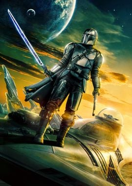 Mandalorian key art