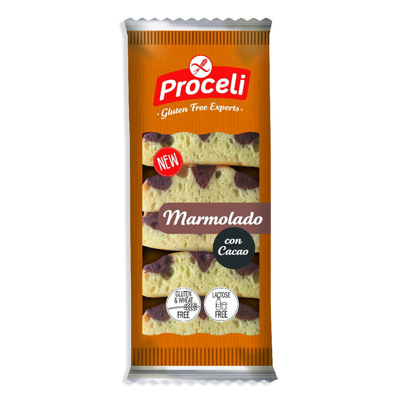 Proceli Marmolado Marmorkuchen glutenfrei weizenfrei laktosefrei Zöliakie