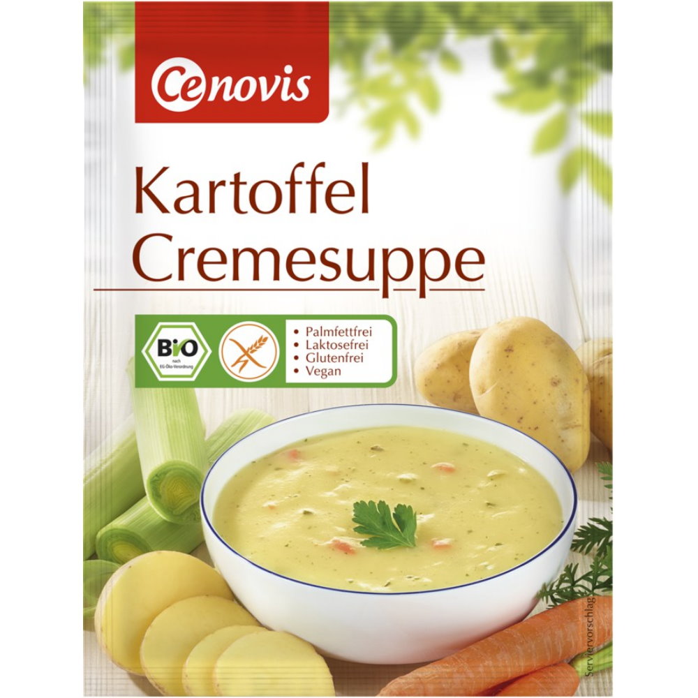 Cenovis Kartoffel Cremesuppe BIO glutenfrei weizenfrei bio vegan