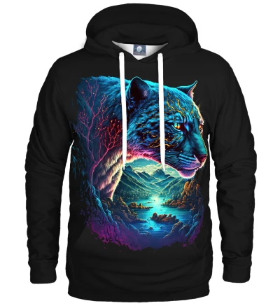 Mystic Cheetah Black Hoodie