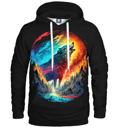 Mystic Howling Black Hoodie