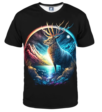 Mystic Deer Black T-shirt