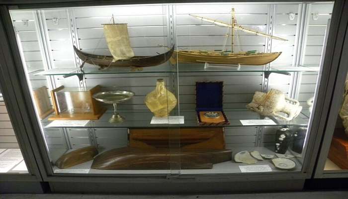 Exhibits at Gladstone Maritime Museum