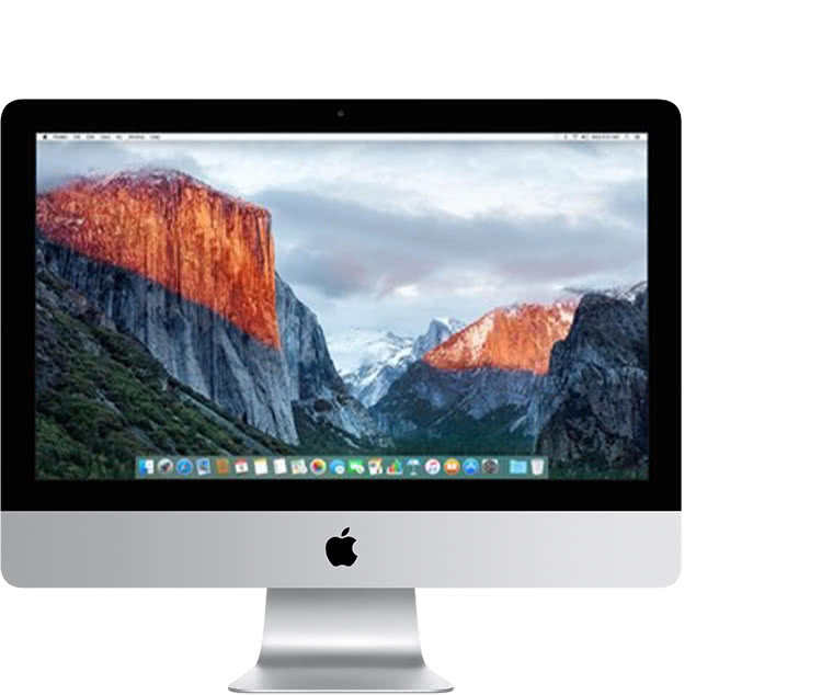 Front of iMac (Retina 4K, 21.5-inch, Late 2015)