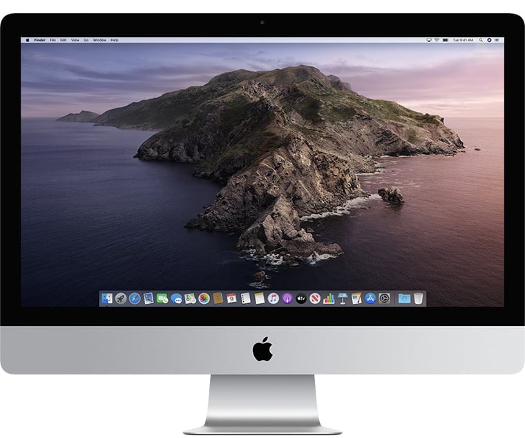 Front of iMac (Retina 5K, 27-inch, 2020)