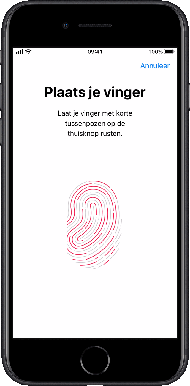 ios15-iphone-se-instellingen-touch-id-toegangscode-configuratie