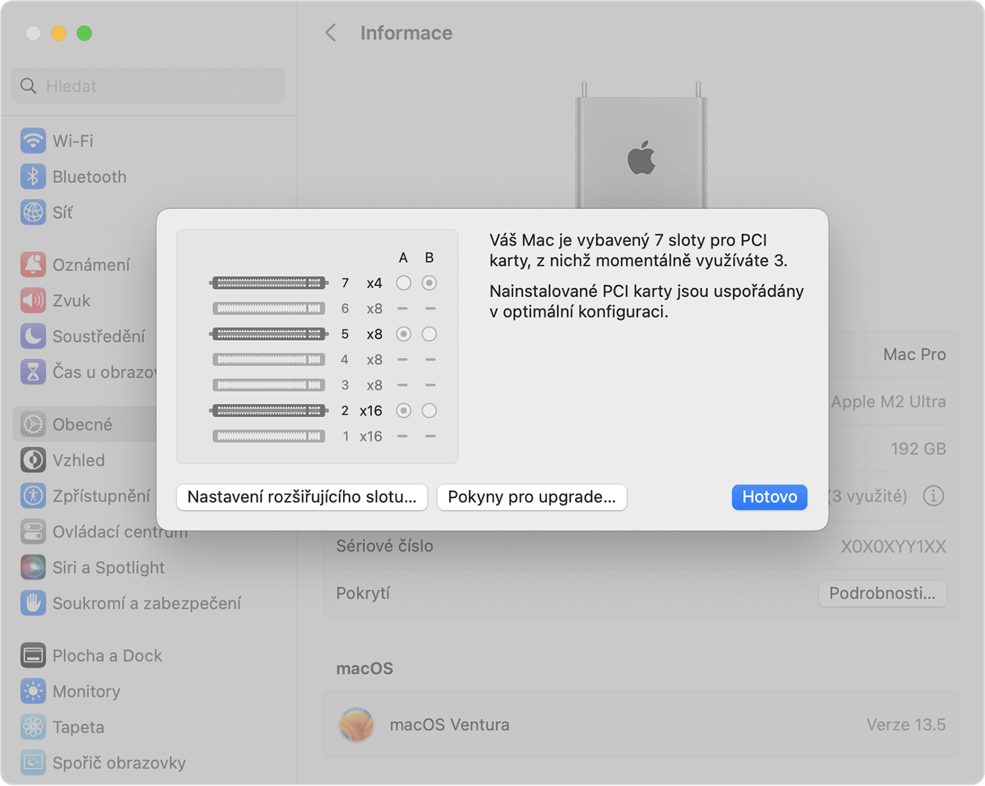 macos-ventura-mac-pro-system-settings-general-about-pcie-cards-info-pcie-slot-configuration