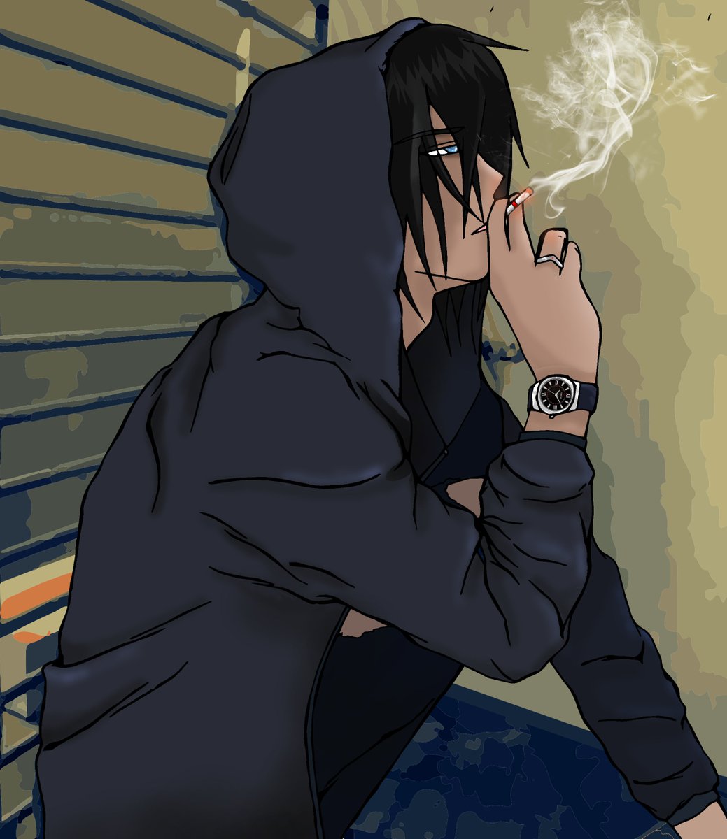 Anime Smoking Pfp Gif | Sexiz Pix