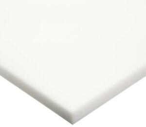 HDPE (High Density Polyethylene) Sheet, Opaque Off-White, Standard ...