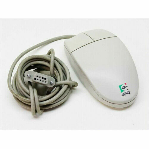 Three Button Serial Mouse Connects to The 9 Pin Serial Port. for sale ...