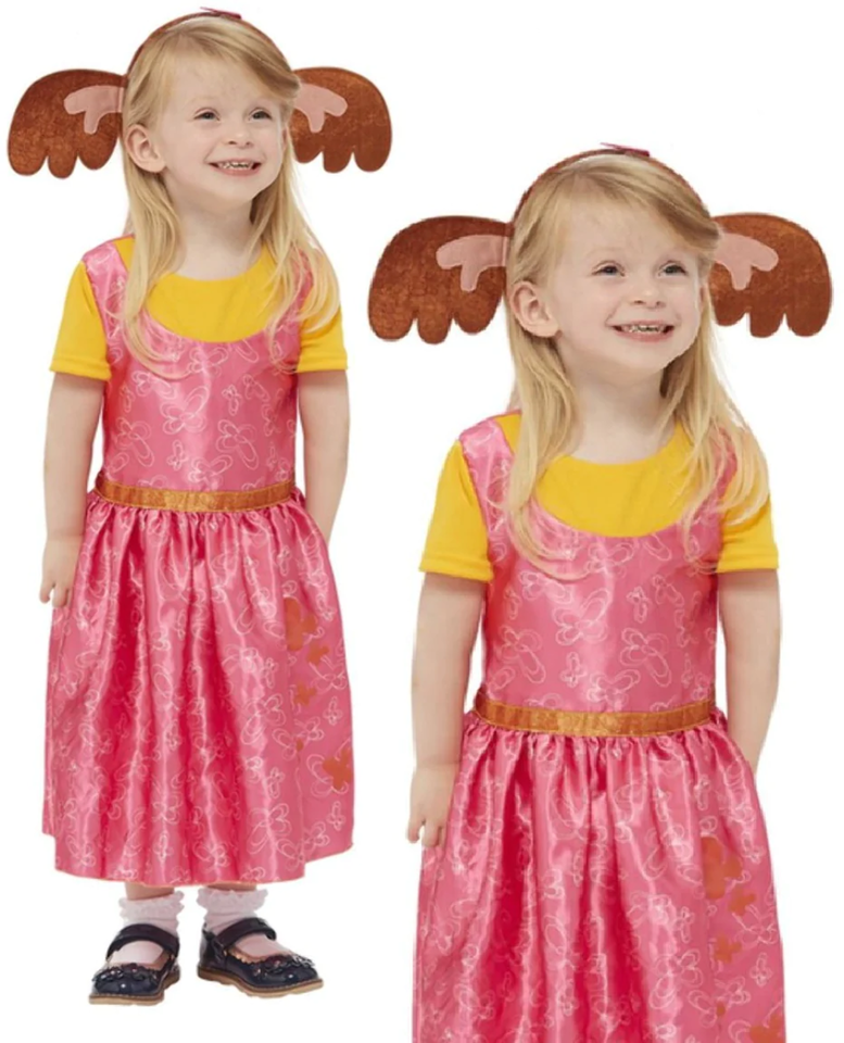 Bing Sula Costume Licensed Girls Bing Bunny Fancy Dress Sula Outfit ...