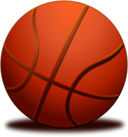 pelota de baloncesto PNG