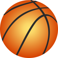 pelota de baloncesto PNG