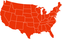 USA map PNG