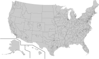 USA map PNG