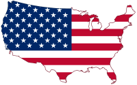 USA map PNG