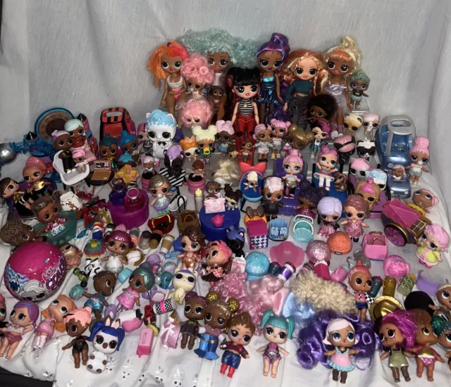 HUGE LOT OF LOL Surprise Dolls Over 270+ Dolls, Babies & Pets Plus ... image.