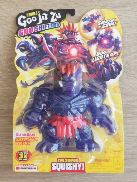 HEROES OF GOO Jit Zu Goo Shifters ULTRA RARE villain Corruptagon (Light ...