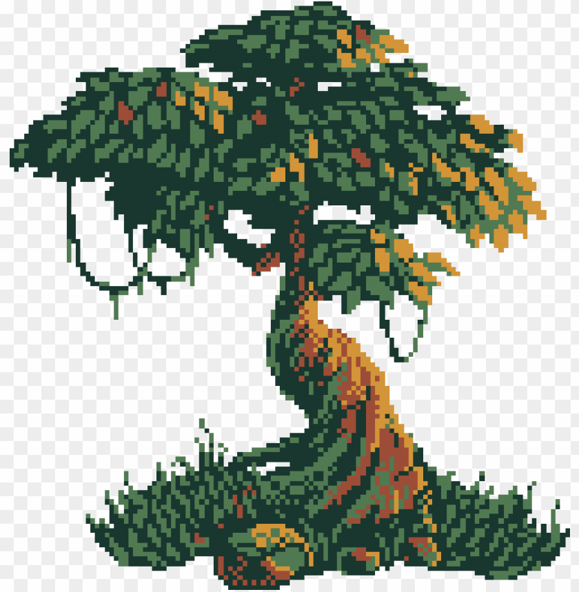 Free download | HD PNG tree pixel art PNG transparent with Clear ...