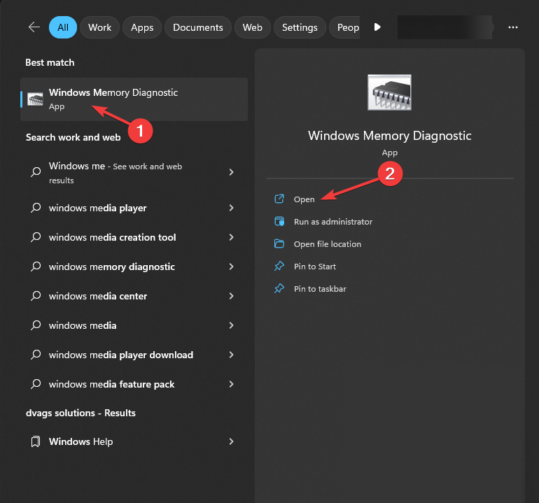 Memory-diagnostic-tool