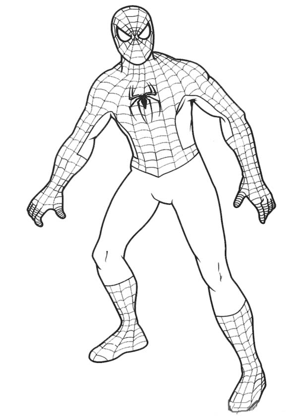 Marvel Spider Man Coloring Pages