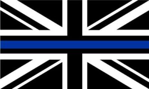 thin blue line flag