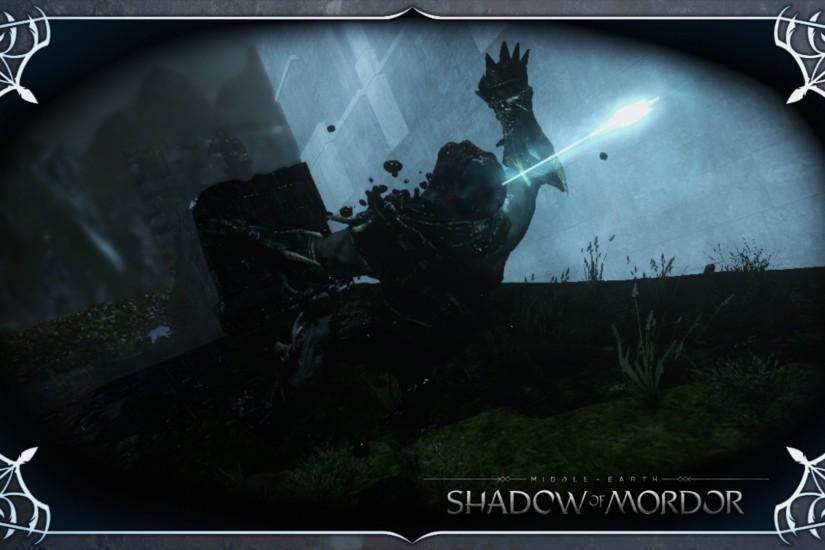 ... Shadow of Mordor Wallpaper 06: Headshot by Devastator1775