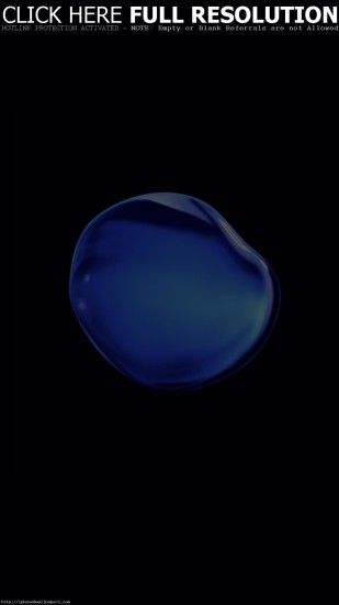 Apple IPhone7 Blue Bubble Apple Art Illustration Android wallpaper - Android  HD wallpapers