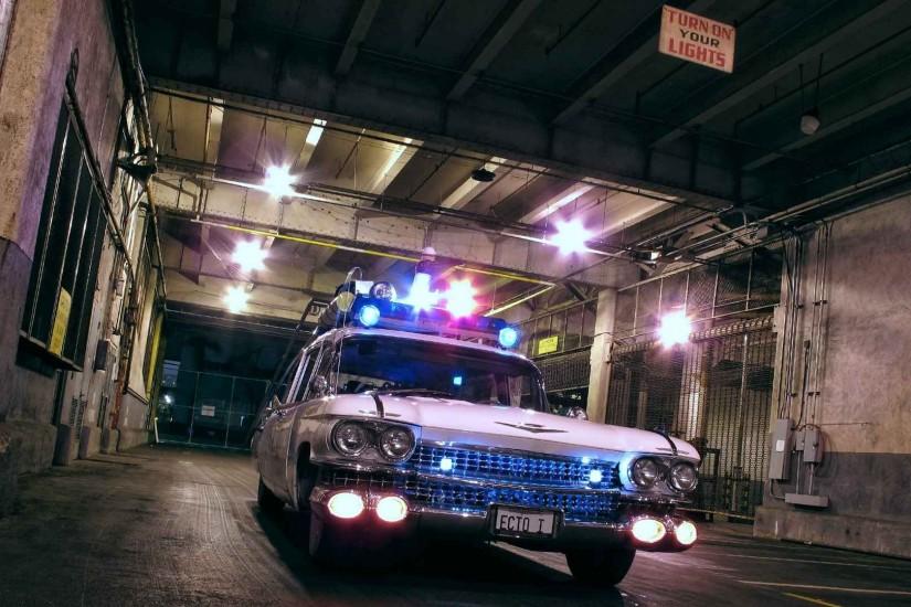 car, Ghostbusters Wallpaper HD