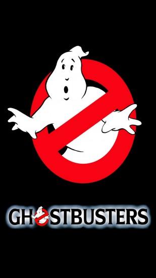 Movies Ghostbusters Logo Black Dark Ghost Action