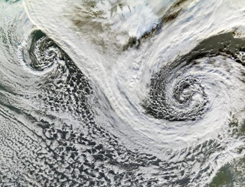 A Pair of Icelandic Cyclones