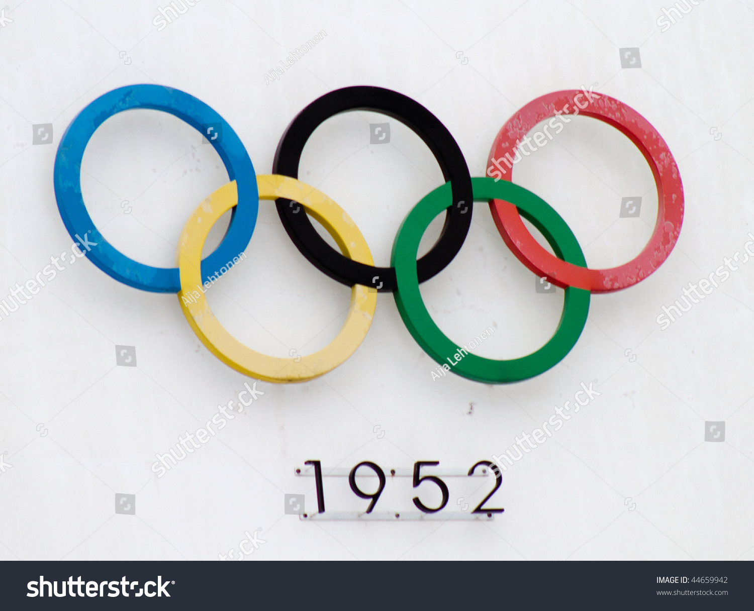 Helsinkifinland January 17 Olympic Rings On Stock Photo 44659942 ...