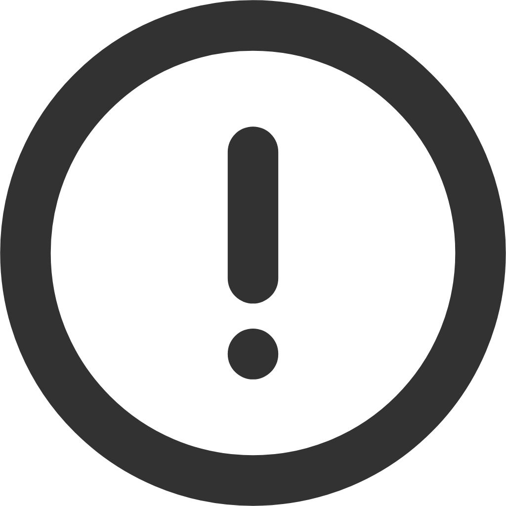 alert circle icon