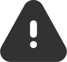 alert triangle icon