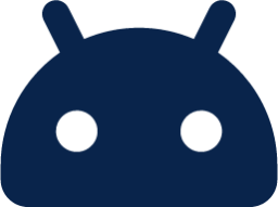 Android 2 fill logo icon