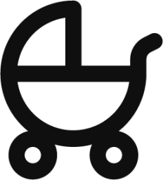 baby carriage icon