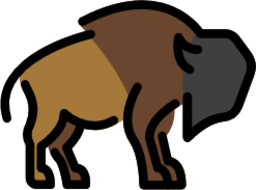 bison emoji