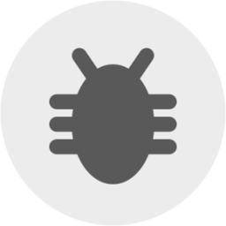 bug symbol icon